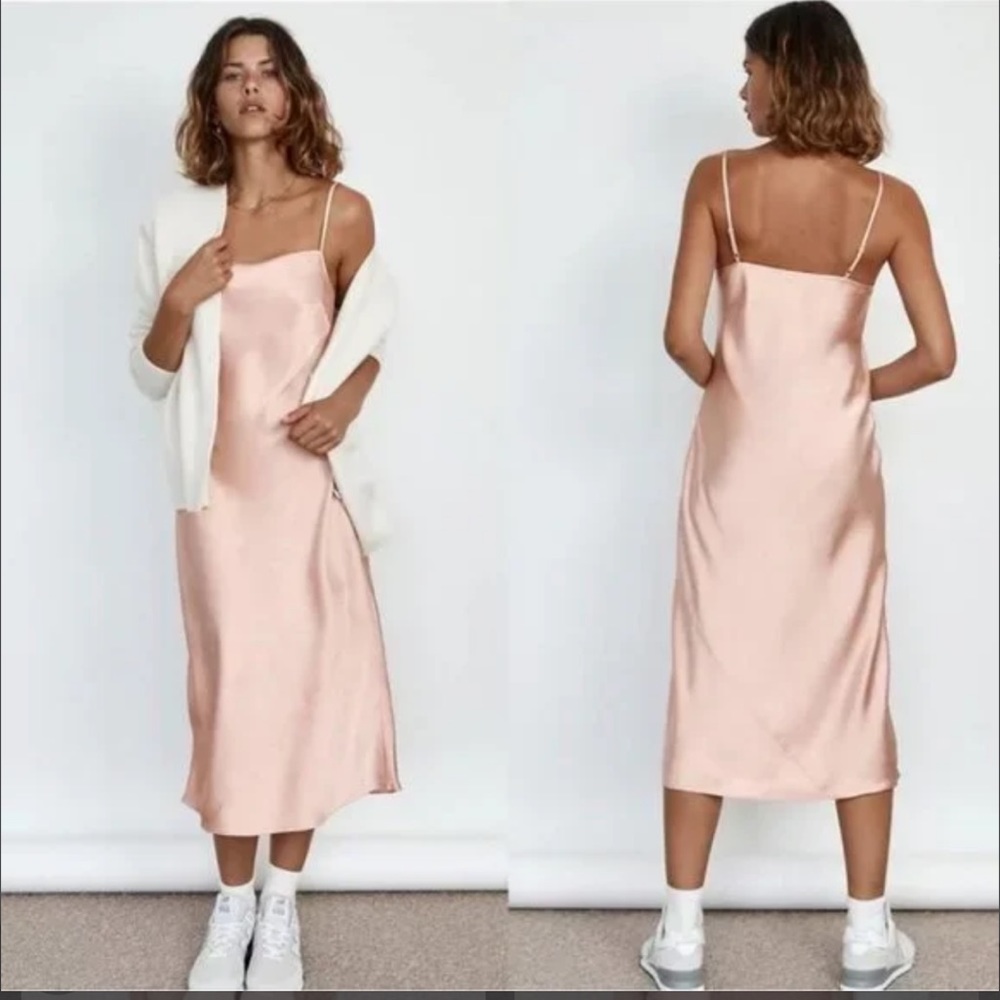 Aritzia Only Silk Dress
